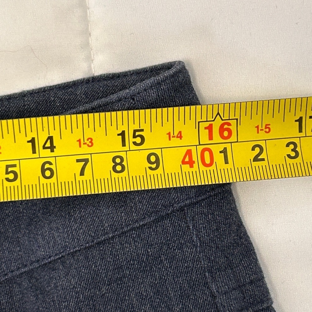 J McLaughlin Size 10, 5 Pocket Stretch Straight Leg Pants  Ankle Casual Work - Picture 7 of 9